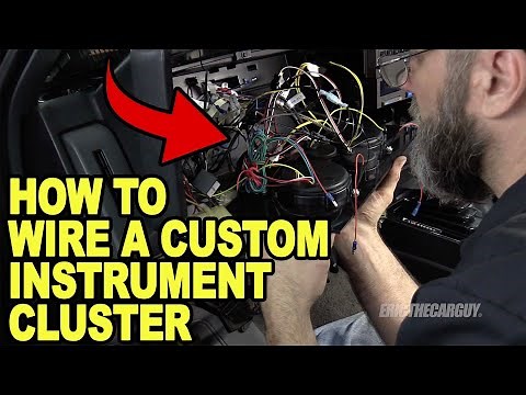How To Wire a Custom Instrument Cluster