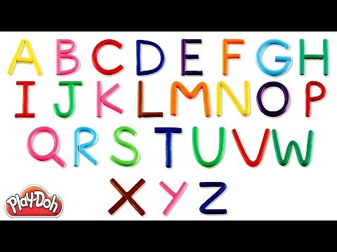 Play Doh ABC | Learn Alphabets | Play Doh Abc Song | Kids Learning ABC | Play Doh Stop Motion