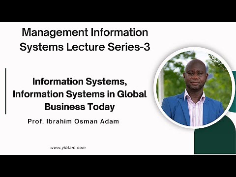 Lecture 3: Information Systems, Organisations and Strategy