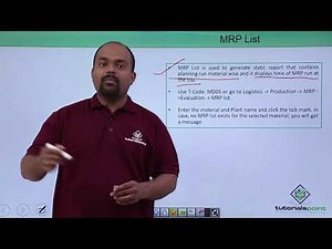 SAP PP - SAP PP MRP List