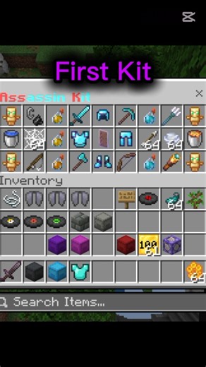 Hiding Kits in Blaze MC 👀🔥#shorts #realm #minecraftserver #smp #mcpe