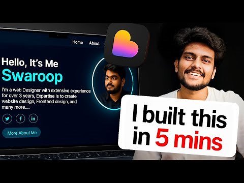 Build a Stunning Portfolio Website Using AI, HTML & CSS | Beginner Project Tutorial