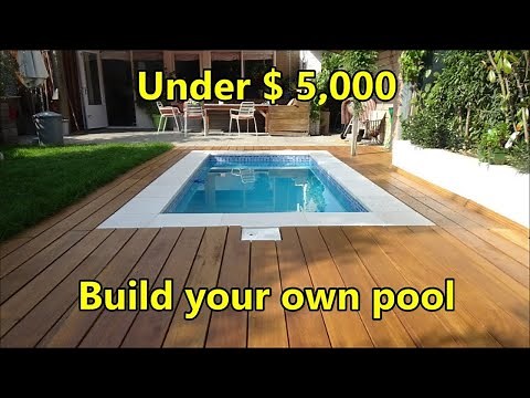 Build Your Own Swimming Pool for Under $5,000 | Costs & Materials Explained!