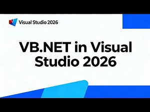 VB.NET in Visual Studio 2026 (Visual Basic)