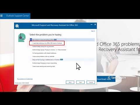 How to Fix Office 365 problems with Microsoft Support and Recovery Assistant