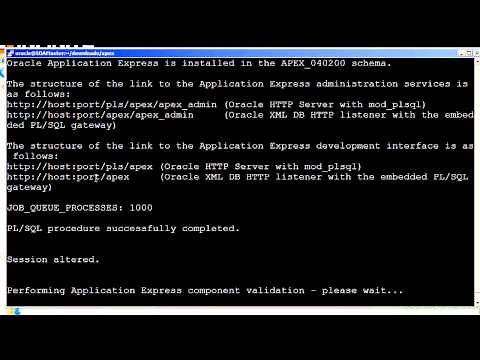 Oracle Application Express Tutorial | Downloading And Installation