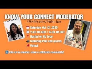 Sonia's Know Your Connect Moderator ft. Paul, Max and Oliver #livestream #localguides