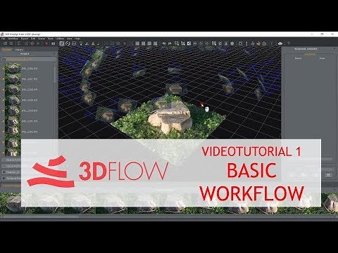 3Dflow Academy - Videotutorial 1 - Basic 3DF Zephyr workflow - photogrammetry basics