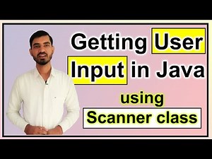 Getting User Input in Java (using Scanner class) by Deepak