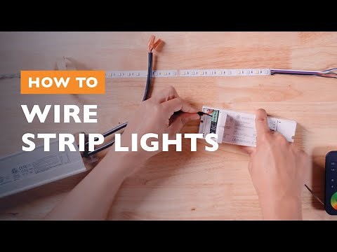 How To Wire LED Strip Lights