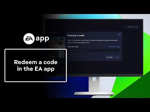 Redeem a code in the EA app - EA Help