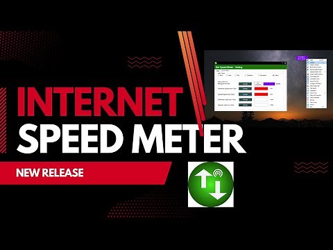 Net Speed Meter | Net Monitor | Internet Speed Meter | Net Speed Meter for Windows | Free Download