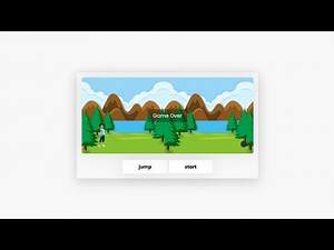 Code Jumping Game Using HTML, CSS & JavaScript || JS Projects