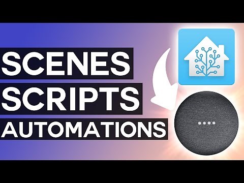 Add Home Assistant Scenes Scripts and Automations to Google Home