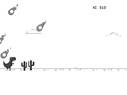 Flipping Dino Run - Play Now on Y8.com