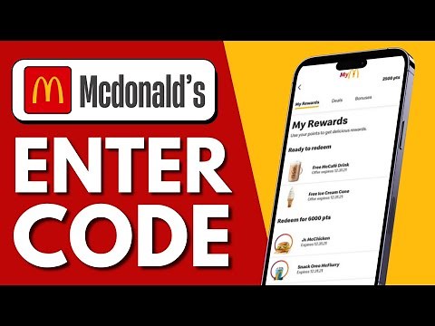 How to Enter Code in McDonald's App (Easy Steps!)