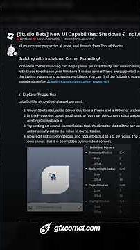 UICorner in roblox studio just got WAY BETTER!