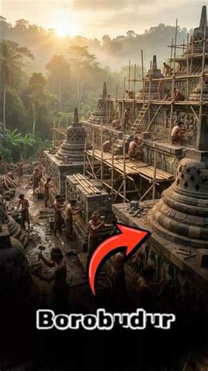 Borobudur: The Ancient City Hidden Under Ash for Centuries