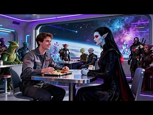 They Said "Don't Approach Her" But The Alien Vampire Woman Chose To Sit With Me.| A Short Sci-fi Sto