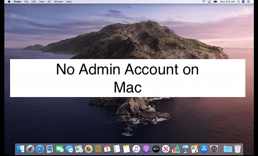 Fixed No Admin Account on Mac Tahoe, Sequoia