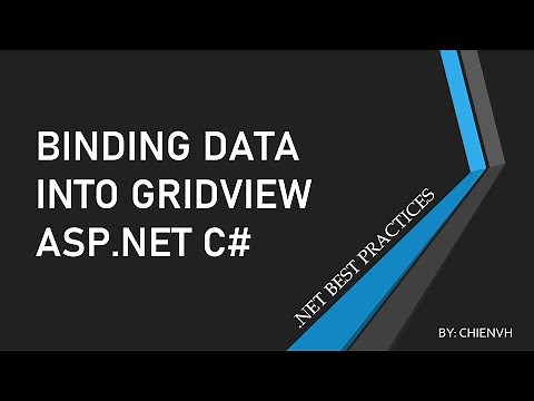 Binding Data Into GridView Asp.Net C# | .Net Best Practices