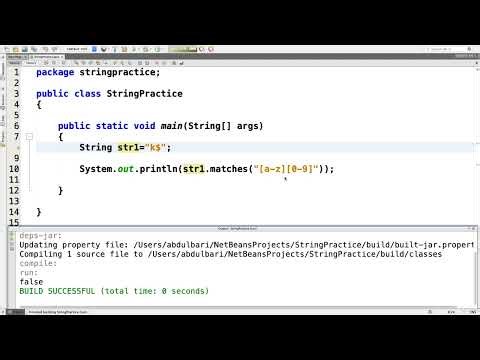 6.12 : Regular Expressions — [Abdul Bari] Java Course