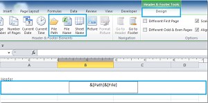 Display the File Name & File Path in Excel (PC & Mac)