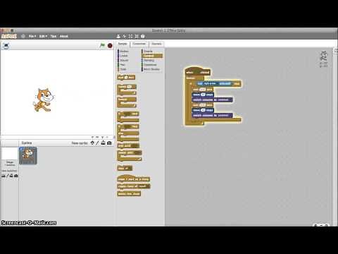 Scratch basics: Walking animation