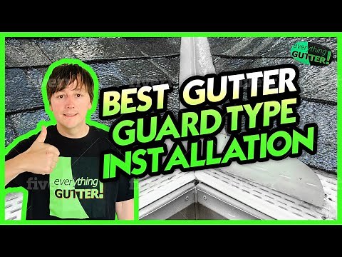 How To Install Shur Flo Gutter Guard System