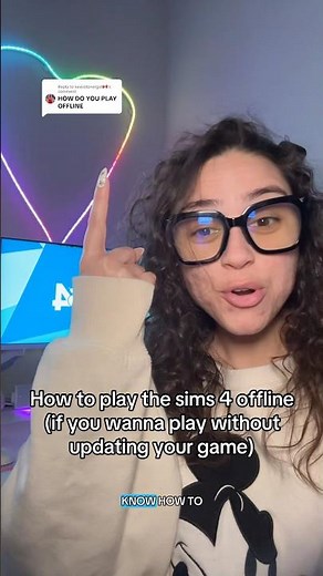 How to play the sims 4 offline (via EA app) so you don’t have to update! #sims4 #thesims4 #thesims