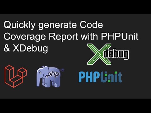 How to quickly generate code coverage report using PHPUnit & XDebug