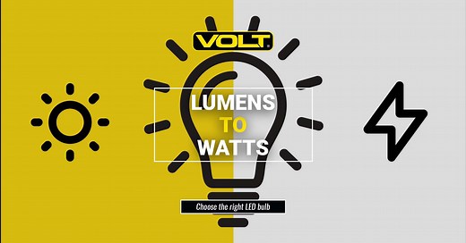Lumens to Watts Conversion Chart: Choose the Right LED Bulb