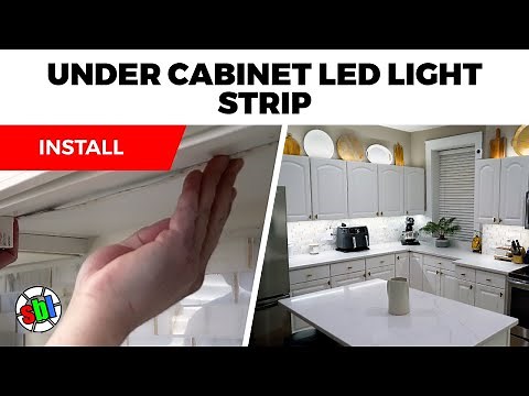 How to Install Under Cabinet LED Strip Lights
