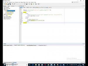Create & Run simple JSP in NetBeans