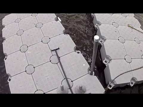 Candock Floating Dock Installation video