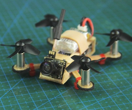 Make a Tiny Arduino Drone With FPV Camera