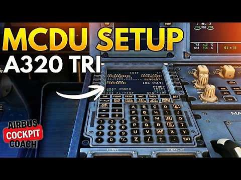 How to Set Up the Airbus MCDU | Real Airbus Pilot Tutorial in MSFS 2024