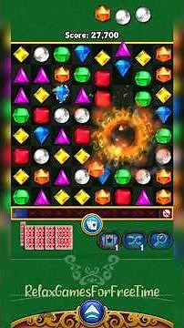 Bejeweled Classic - Poker Score 58K gameplay endless match 3 logic puzzle casual game walkthrough