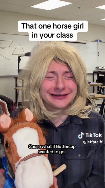 That one horse girl in your class #school #middleschool #pov #nostalgia #teacherlife