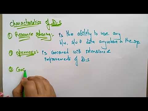 Distributed Systems | Characteristics | Lec-02 | Bhanu Priya