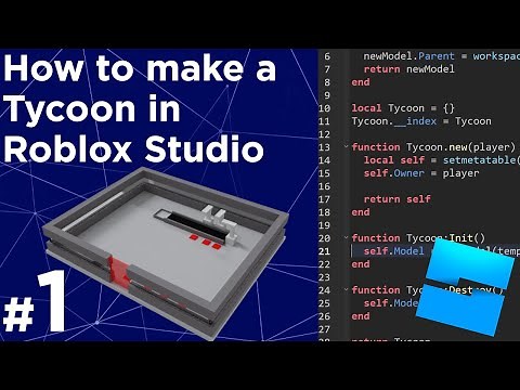 How to make a Tycoon in Roblox #1 - Basic Setup