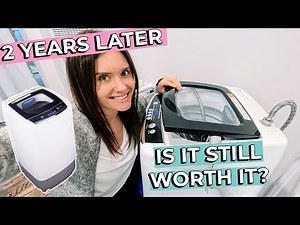 Black + Decker Portable Washing Machine 2 YEAR REVIEW The Best Thing I Got On Amazon! How to use it