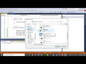 C# Programming OpenFileDialog