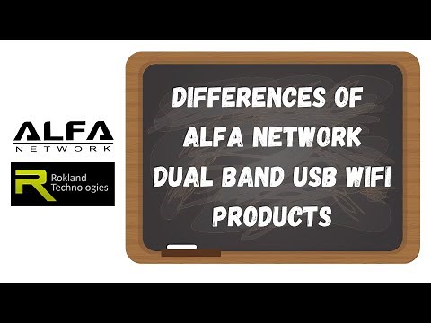 Key differences of ALFA Network dual band USB WiFi Adapters AWUS036ACH, AWUS036ACHM, AWUS1900 & More