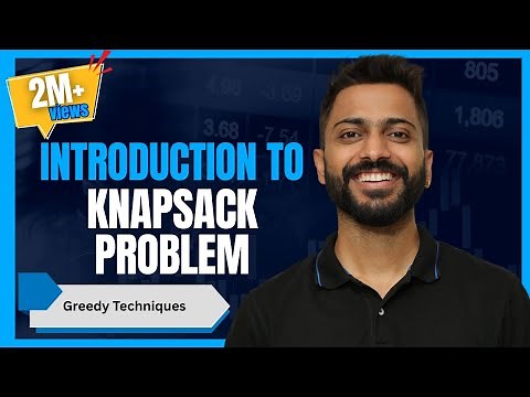 L-4.2: Knapsack Problem With Example| Greedy Techniques| Algorithm
