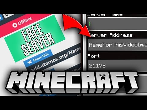 How To Make a FREE SERVER (Minecraft Bedrock)