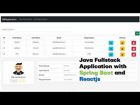 Master Java Full Stack Development with Spring Boot and ReactJS