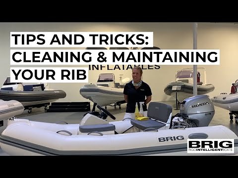 How to Clean and Maintain a Rigid Inflatable Boat