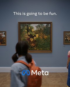 Step into a world of imagination with Meta and the endless possibilities as 2D becomes 3D. 🐅🐃 🖼️ | Meta