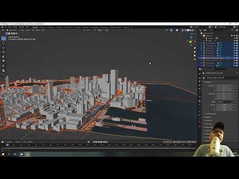 Use Google Maps inside of Blender